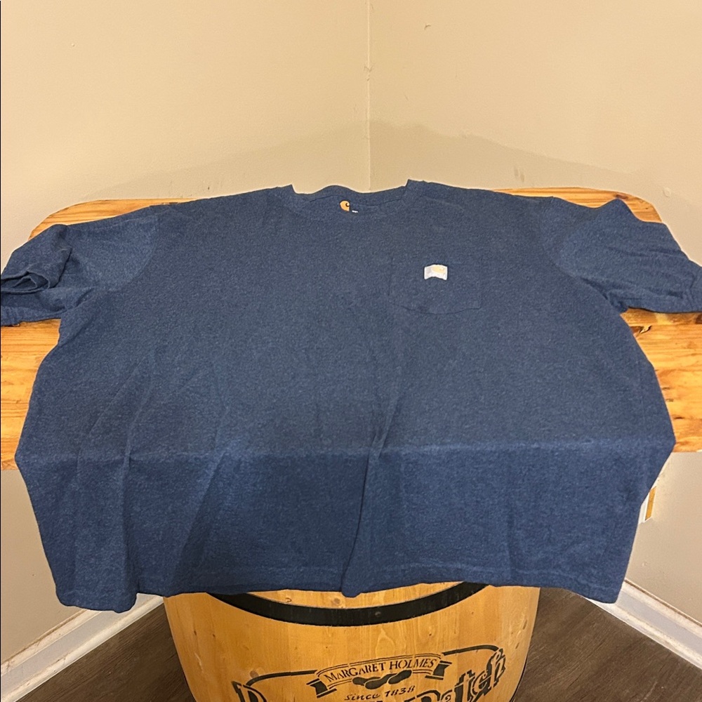 Carhartt Men's Navy Long Sleeve Tee